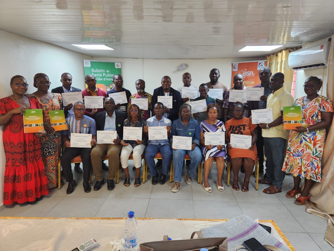 Le Bulletin de la Santé Publique de Côte d’Ivoire forme 18 nouveaux rédacteurs